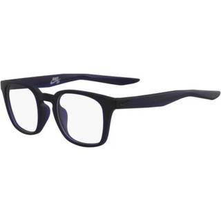 Nike 7114 410 48 Briller Mænd Black - Obsidian Dark Blue - 48mm