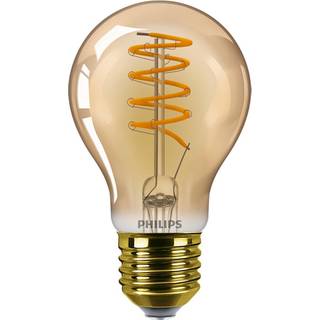Philips MASTER Value LED Pære E27 Pære guld 4W 250lm - 818 ekstra varm hvid | dæmpbar - erstatter 25W