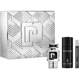 Paco Rabanne Phantom Gavesæt 100ml EDT + 10ml EDT + 150ml Deodorant Spray