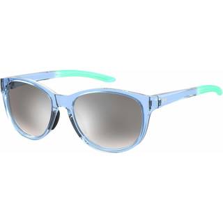 Under Armour UA 0014/G/S Asian Fit MVU/IC 57 Solbriller Kvinder Blue - Transparent Blue - 57mm