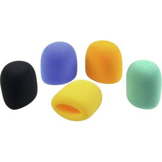 Omnitronic Microphone Windshield Set, 5 colors omnitronisk vindskærm mikrofon