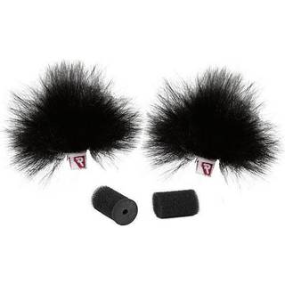 Vindskyddspäls till mygga Ristretto svart 2-pack