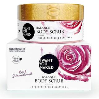I WANT YOU NAKED Rose & Johanniskrautöl Body Scrub