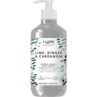 I Love Naturals Lime, Ginger & Cardamom Kropslotion 500 ml - 500 ml