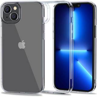 iPhone 14 Plus Tech-Protect Flexair Hybrid Bagside Cover - Gennemsigtig