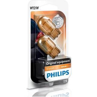 Philips Standard 12V 5Watt WY21W Orange 2stk