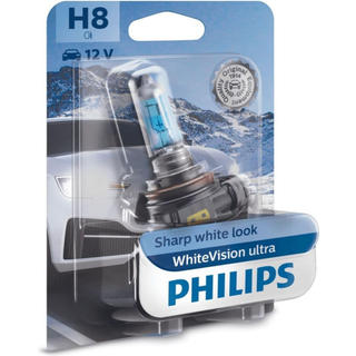 Philips H8 (12360) White Vision Ultra (1 stk.)