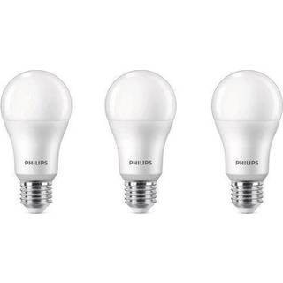 Fordelspakke 3x Philips Pære LED E27 Pære Matt 13W 1521lm - 827 Ekstra Varm Hvid