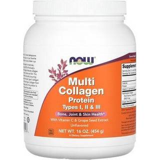 NOW Foods Multi Kollagen Protein Typer I, II & III pulver