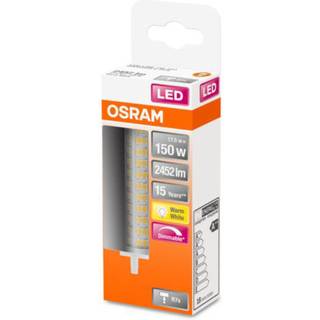 Osram LED pære LINE 19W/827 (150W) lang dæmpbar R7s