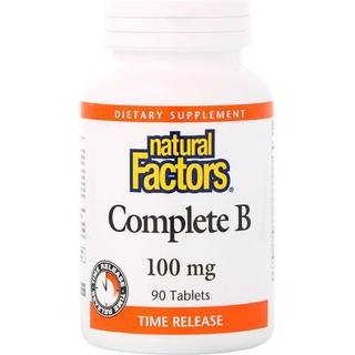 Natural Factors – Complete B Time Release 90 tabletter