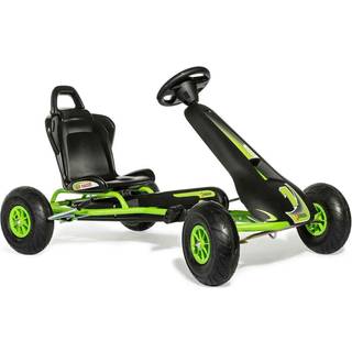 Gocart Med Luftdæk Green 5-11 år børn