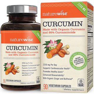NatureWise Curcumin (Gurkemeje) 2250 mg