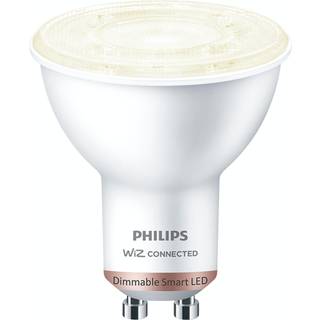 Philips smart led spotpære gu10 50w white plast dæmpbar