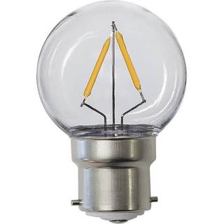 Star Trading - LED LAMP B22 G45 Outdoor Lighting PC Cover Filament - 1.4W - 2700K