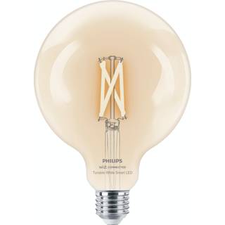 Philips smart led globepære giant g125 e27 60w white justerbar klar dæmpbar