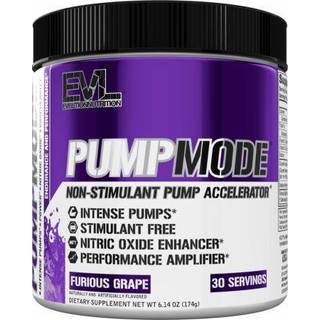 EVLution Nutrition - PumpMode Pulver, Rasende Drue - 174g