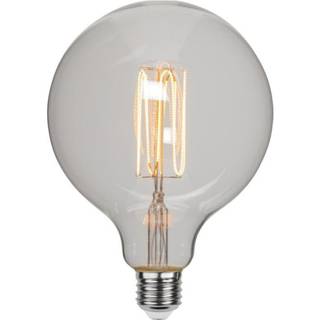Star Trading E27 G125 LED-pære 3,8W 1800K Dæmpbar 350-68