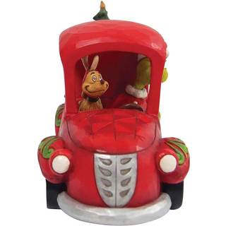 Disney Grinch i rød truck med juletræ figur