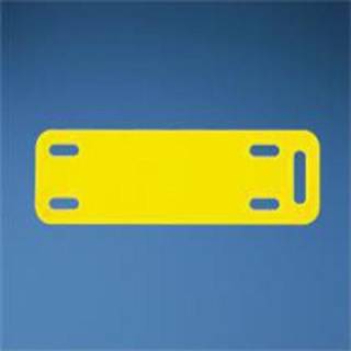 PANDUIT Markeringsplade 12,7x76,2mm, gul RL.500 stk.