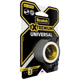 3M Tekstiltape Extremium Sølv 3m x 25mm