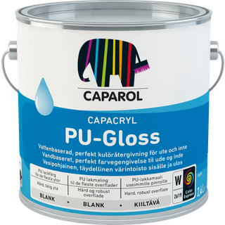 Caparol PU Gloss, Træværks maling Glans 75 - 0,7 L
