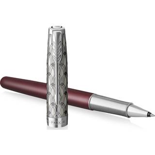 Sonnet Metal & Red CT Rollerball F Black, Parker 2119782