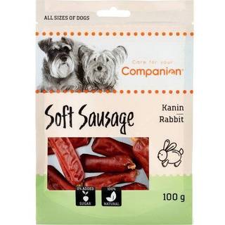 Companion Tørret Kaninpølse 100g, Høj Protein & Lav Fedt
