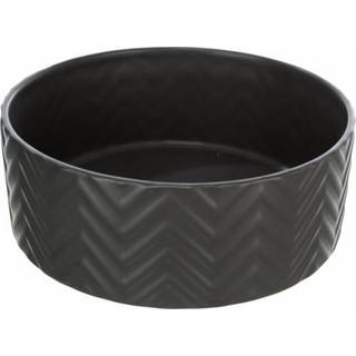 Trixie Ceramic Bowl dog 1.6 l/ø 20 cm black