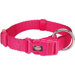 Trixie Premium collar S-M: 30-45 cm/15 mm fuchsia