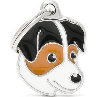 Halssmykke Med Racemotiv - Jack Russell - Tricolour