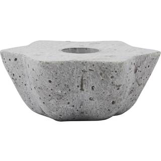 House Doctor Mold Little Star Lysestage Candle/dia: 1.2 Cm - Lysestager Polystone Grå - 207871065