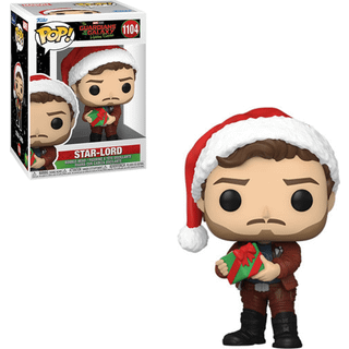 Funko! - Pop! Guardians of the Galaxy Star-Lord XMas 10cm - Figur