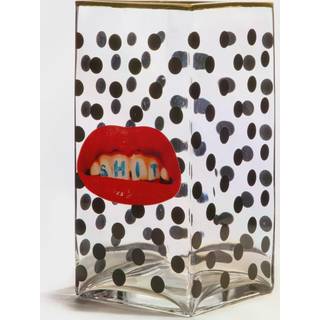 Seletti Vases - 'Shit Pois' vase, large in TRASPARENT/MULTICOLOR GLASS
