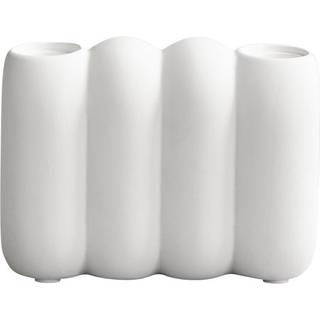 101 Copenhagen Tube lysestage Bone white 11x14,5 cm