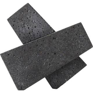 Audo Copenhagen Converge bogstøtte Lava stone