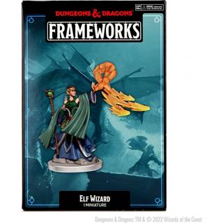 Elf Wizard - Female - D&amp;D Frameworks - Wizkids