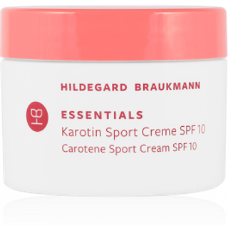 Hildegard Braukmann Hudpleje Essentials Carotene Sport Cream SPF 10 50 ml (2.200,00 kr / 1 l) - 50 ml