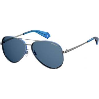 Polaroid PLD 6069/S/X Polarized V84/C3 61 Solbriller Kvinder Blue - Silver Blue - 61mm