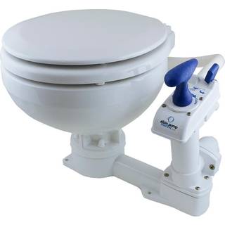 Manuel bådtoilet Albin Comfort SoftClose, til søvandsfyldning