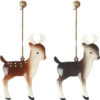 Maileg Ornament i metal, Bambi - ANTRACIT