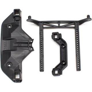 Traxxas - TRX7415x - Body mounts, front & rear/ body post, rear (1)