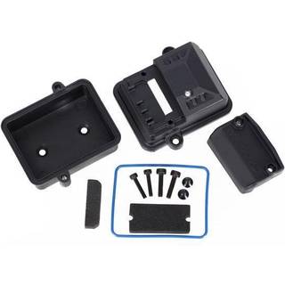 Traxxas 7424 Box, receiver (sealed)/ foam pads/ 2.5x12mm CS (2)/ 3x6mm CS