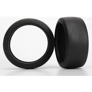 Traxxas 6471 Tires, slicks (S1 compound) (front) (2)/ foam inserts (2)