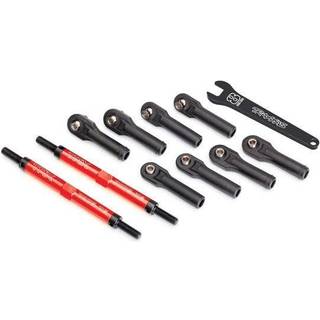 TRX8638R - Toe Link 144mm Alu Red (with Wrench) (2) E-Revo