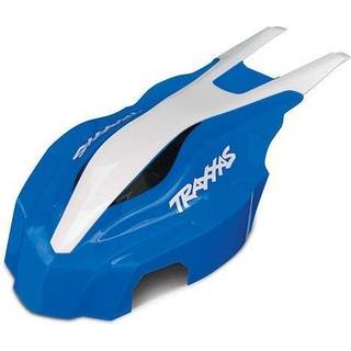 Traxxas 7912 Canopy front Blue/White Aton