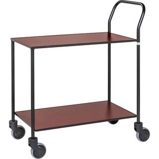 Kongamek 85 x 63 Elektrogalvaniseret/Hvid Rullebord, 3 hylder