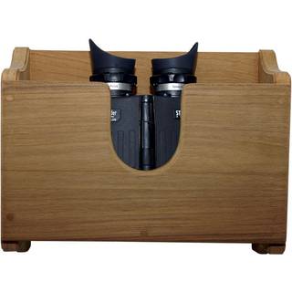 Kikkertbeslag i teak Roca, 255 x 90 mm, passer kikkert 7x50