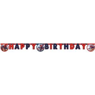 Spider Man Happy Birthday banner - 2 meter