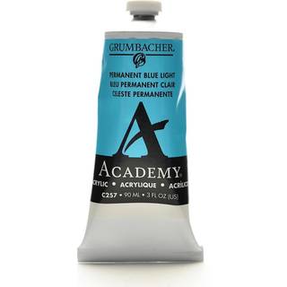 Grumbacher Academy akryl 3 fl oz (pakke med 1) permanent blå